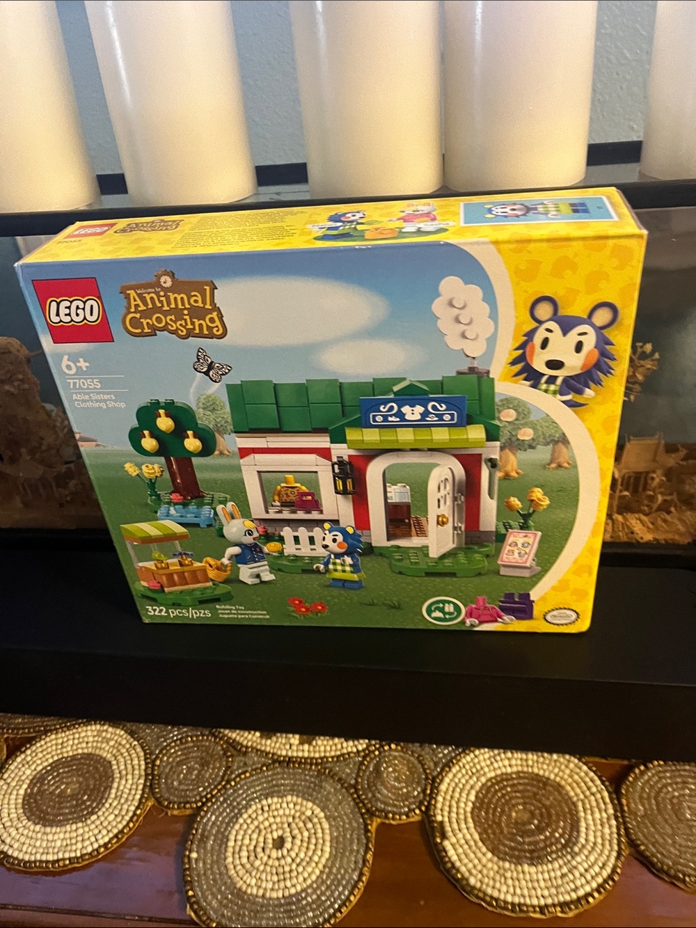 Lego Animal Crossing Green and Yellow Cafe Playset